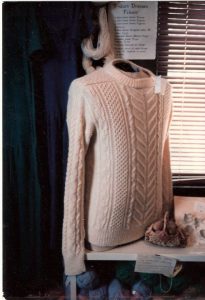 Aran knit original sweater